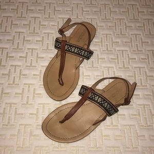 Aztec / bohemian sandals